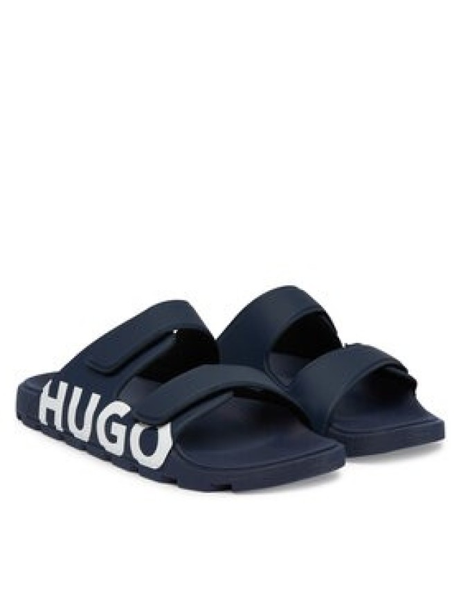 HUGO Klapki Evander 50542042 Granatowy