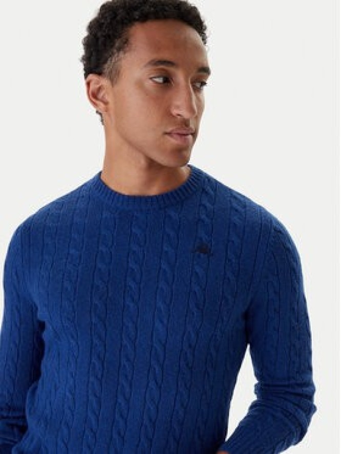 Robe di Kappa Sweter 63111DW Niebieski Regular Fit