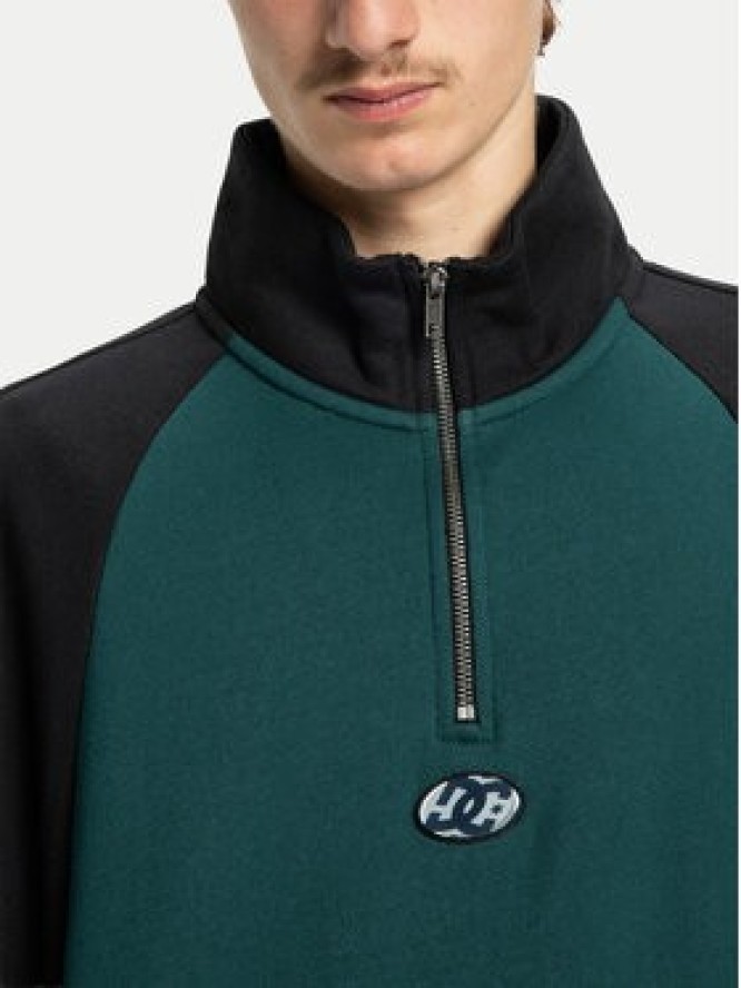 DC Shoes Bluza Maestro EDYFT03555 Zielony Regular Fit