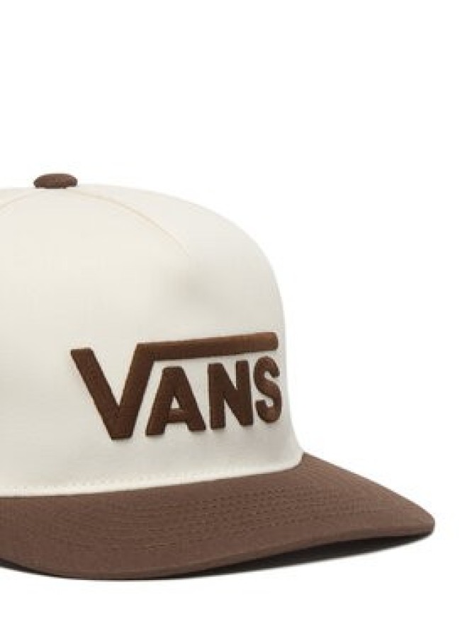 Vans Czapka z daszkiem Drop V Logo Snapback VN000QAHFST1 Brązowy