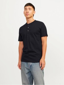 Jack & Jones T-Shirt Jprblunixs 12257965 Czarny Slim Fit