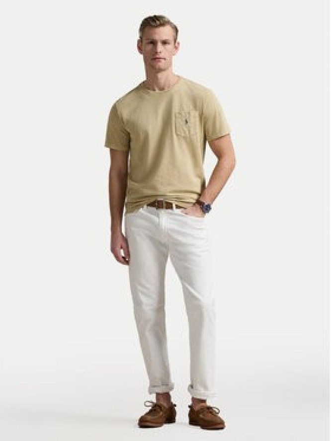 Polo Ralph Lauren T-Shirt 710964511003 Beżowy Regular Fit