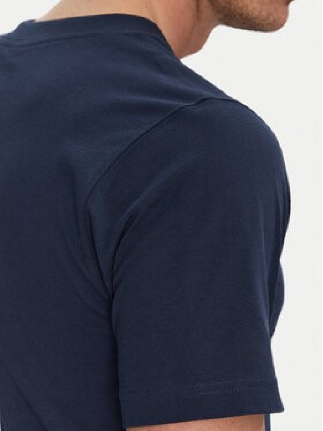 New Balance T-Shirt MT51503 Niebieski Regular Fit