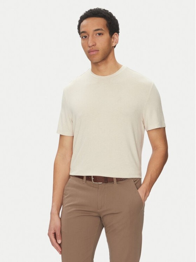 Marciano Guess T-Shirt 5GHI00 6315A Beżowy Regular Fit