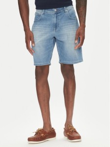 Hechter Paris Szorty jeansowe 26655 151362 Niebieski Regular Fit