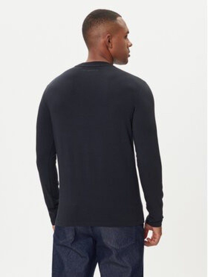KARL LAGERFELD Longsleeve 755052 554235 Granatowy Regular Fit