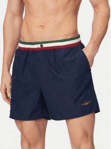 Aeronautica Militare Szorty kąpielowe 261BW0233UCT02967 Granatowy Regular Fit
