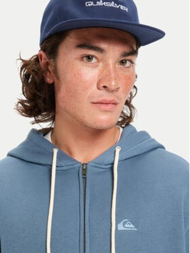Quiksilver Bluza Salt Water Zip EQYFT05160 Niebieski Comfort Fit