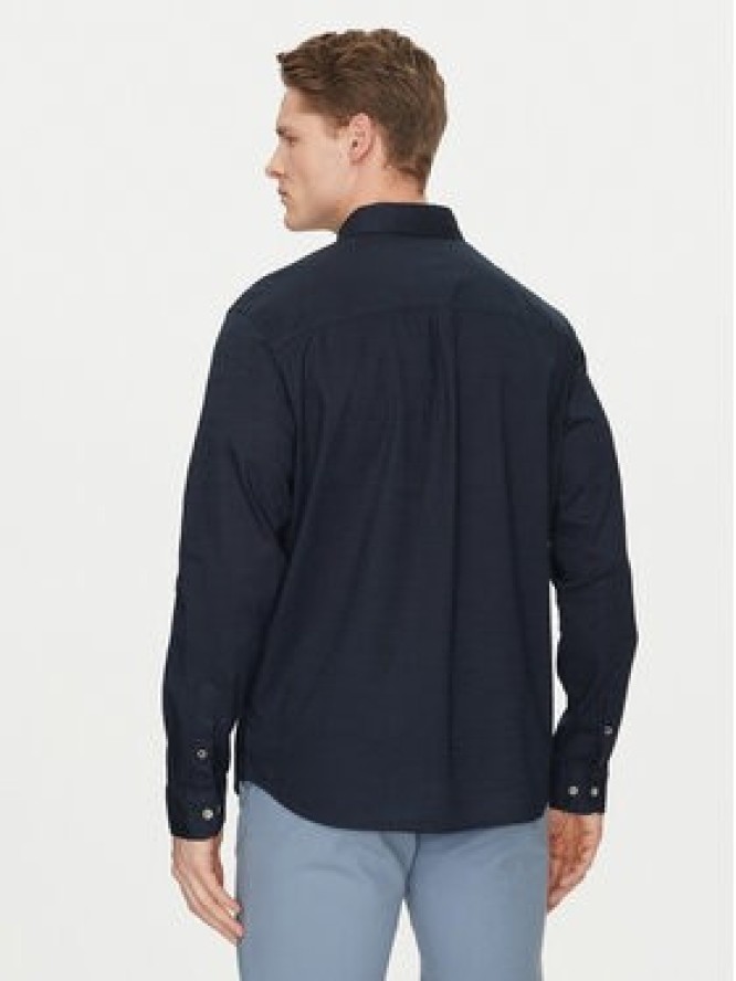 Jack & Jones Koszula Pierre 12270085 Granatowy Relaxed Fit