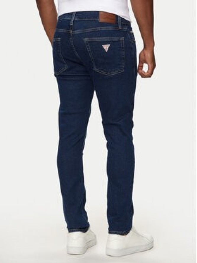 Guess Jeans Jeansy M4YA0F D5DM3 Granatowy Skinny Fit