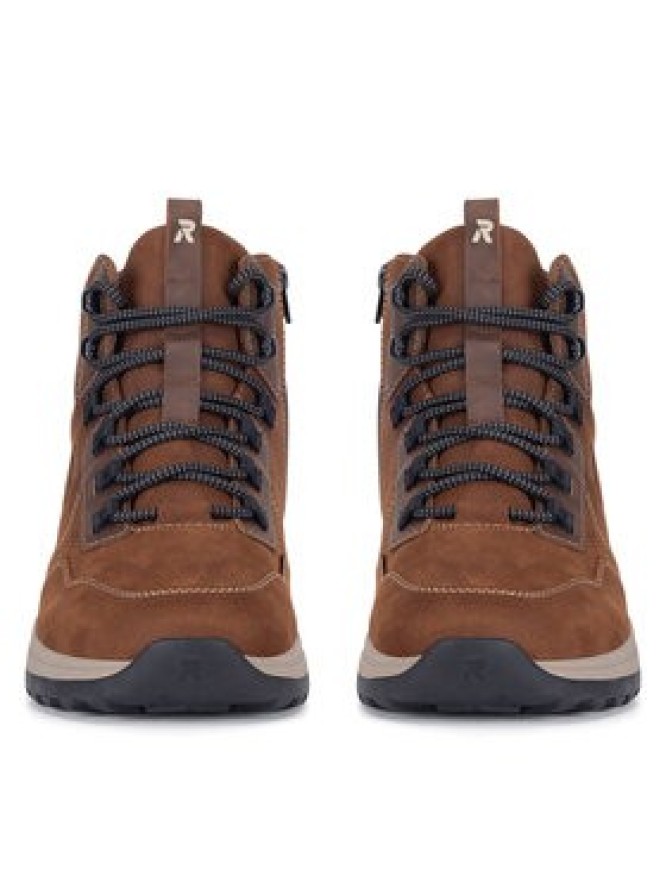 Rieker Revolution Lifestyle Trzewiki U0172-22 Brązowy