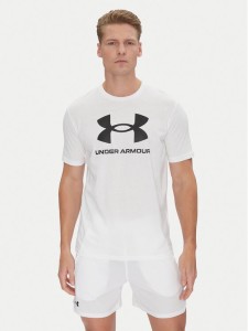 Under Armour Szorty sportowe Vanish Woven 6in 1373718 Biały Regular Fit