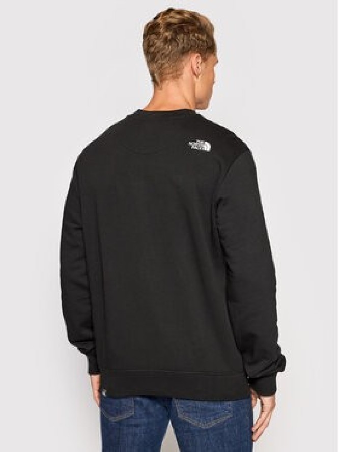 The North Face Bluza Drew Peak Crew NF0A4SVR Czarny Regular Fit