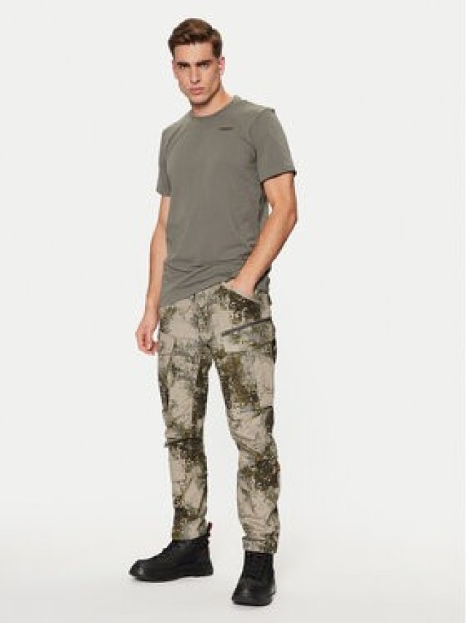 G-Star Raw Spodnie materiałowe Rovic 3D D02190 G787 Khaki Tapered Fit