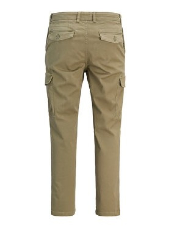 Jack & Jones Spodnie materiałowe Stace Arthur 12282388 Khaki Regular Fit