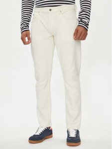 Pepe Jeans Jeansy PM207392 Écru Tapered Fit