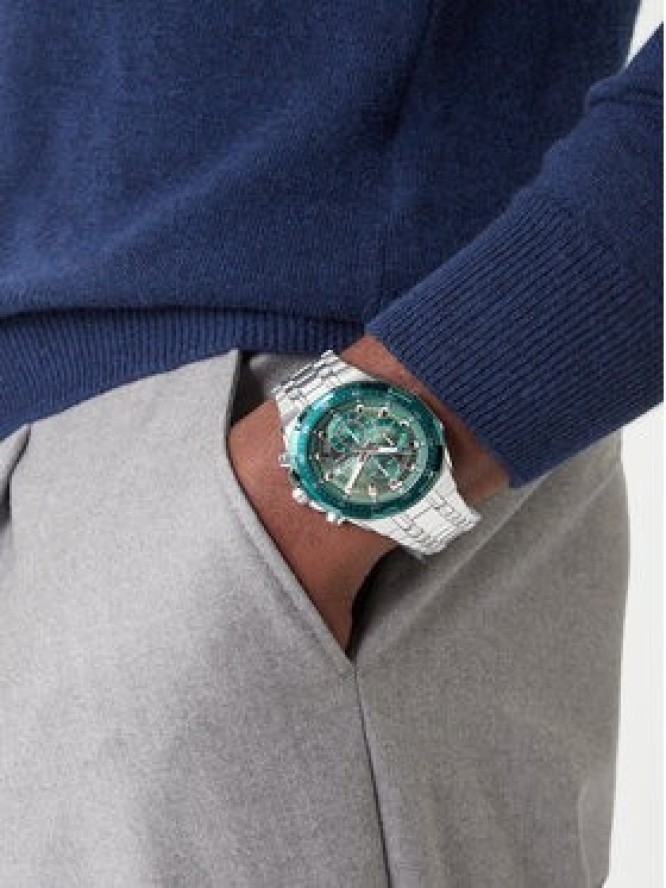 Casio Zegarek Edifice EFR-539DE-3AVUEF Srebrny