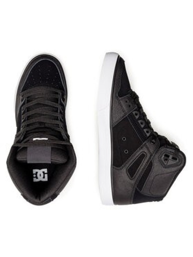 DC Shoes Sneakersy PURE HIGH-TOP WC ADYS400043-BLW Czarny