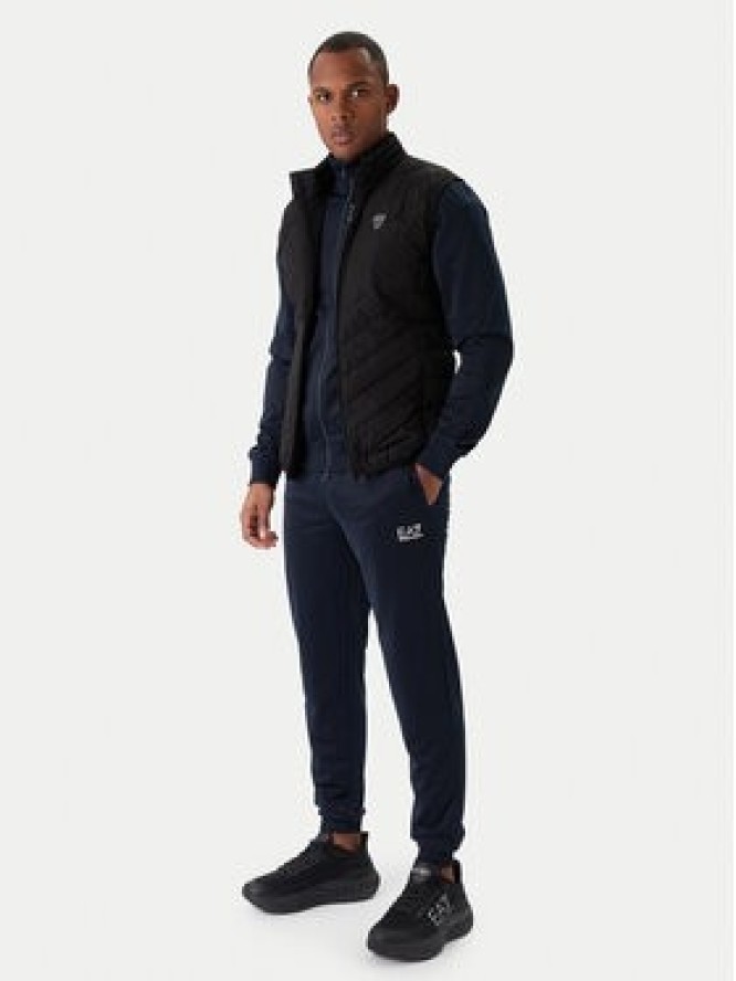 EA7 Emporio Armani Kamizelka 8NPQ02 PNE1Z 1200 Czarny Regular Fit