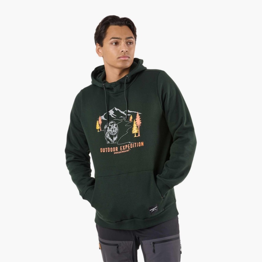Bluza Z Kapturem Mężczyzna Forest Oddychający