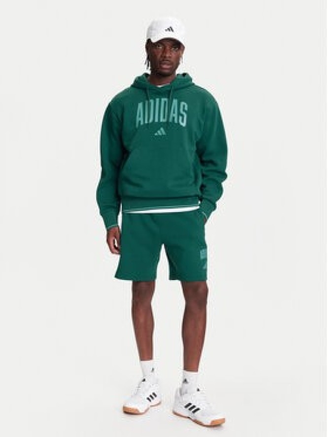 adidas Bluza Collegiate KC3873 Zielony Regular Fit