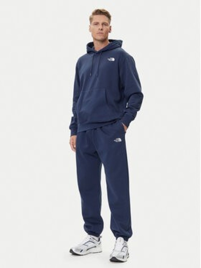 The North Face Spodnie dresowe Essential NF0A8C1F Granatowy Relaxed Fit