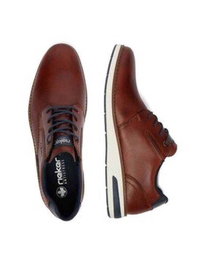 Rieker Półbuty 11303-24 Brązowy
