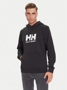 Helly Hansen Bluza HH Logo 54582 Czarny Regular Fit