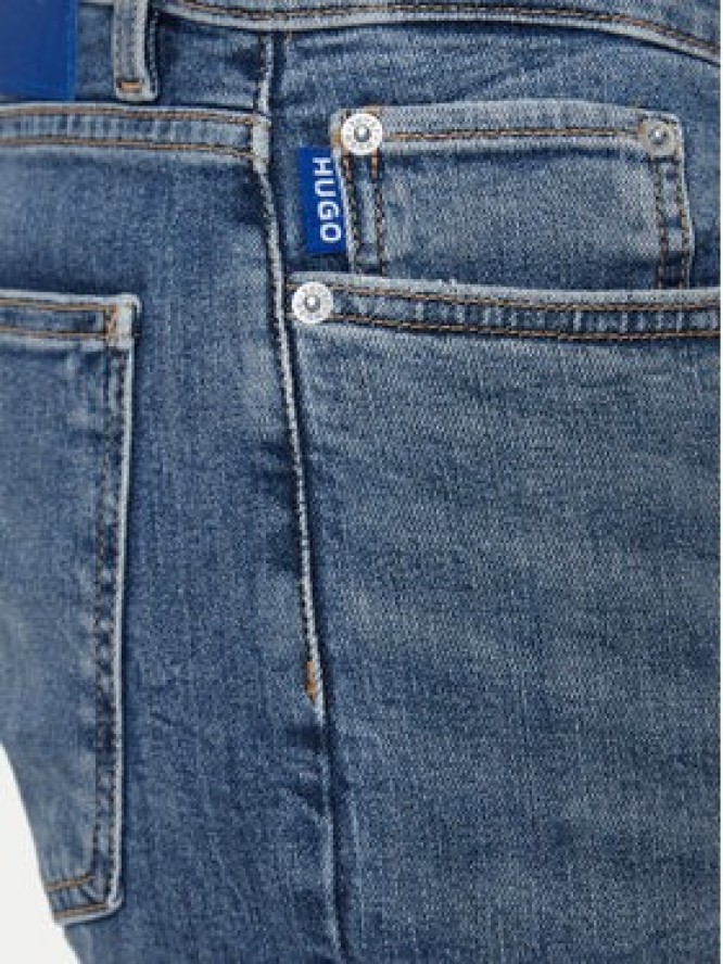 Hugo Jeansy Zane 50516504 Niebieski Extra Slim Fit