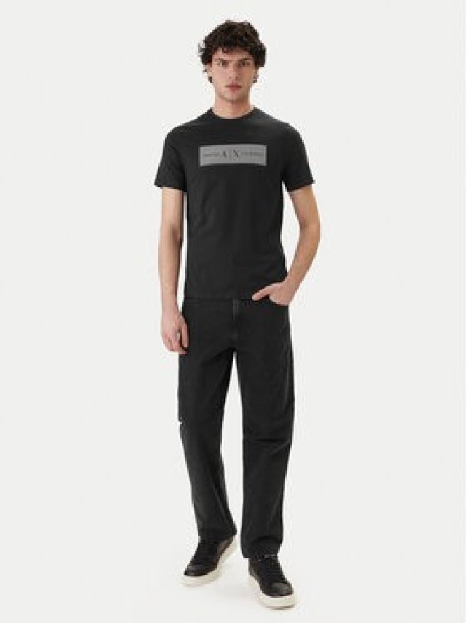 Armani Exchange T-Shirt XM002472 AF10356 UB101 Granatowy Slim Fit