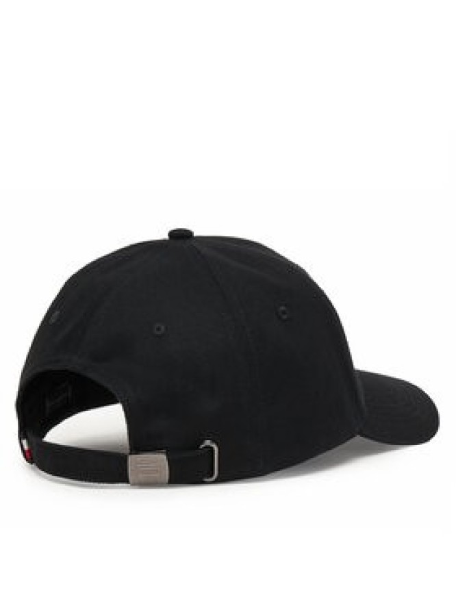 Tommy Hilfiger Czapka z daszkiem Th Foundation Hct 6 Panel Cap AM0AM14045 Czarny