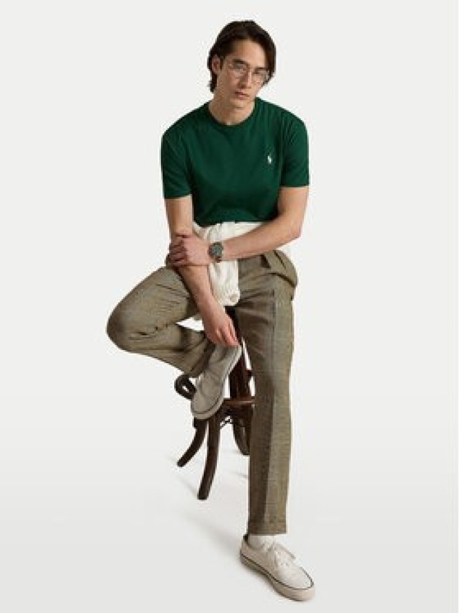 Polo Ralph Lauren T-Shirt 710671438531 Zielony Regular Fit