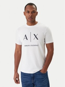 Armani Exchange T-Shirt XM002683 AF10356 U0002 Biały Regular Fit