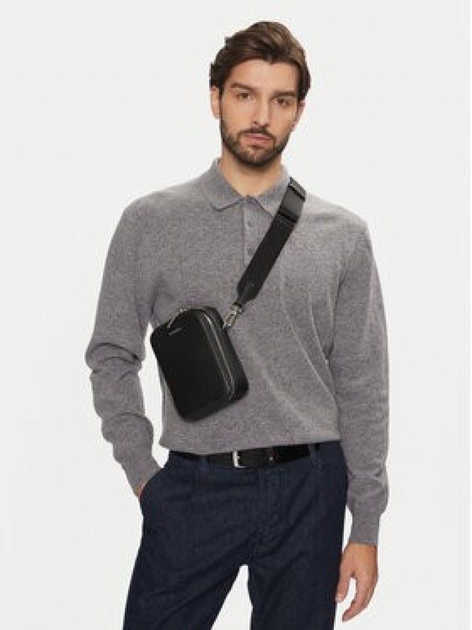 Calvin Klein Saszetka Ck Sleek Reporter Xs K50K512747 Czarny