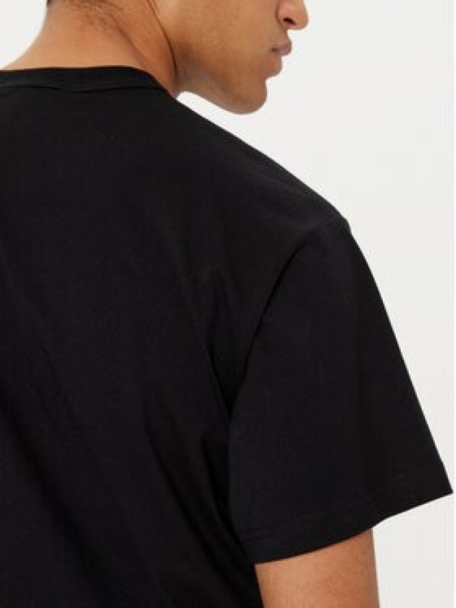 Versace Jeans Couture T-Shirt 78GAHE07 Czarny Regular Fit