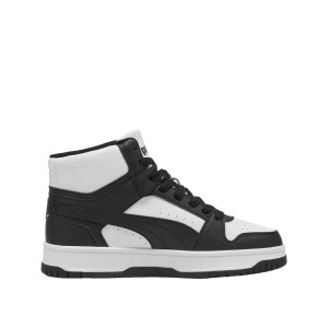 Buty PUMA Rebound Slam Mid Jr Białe