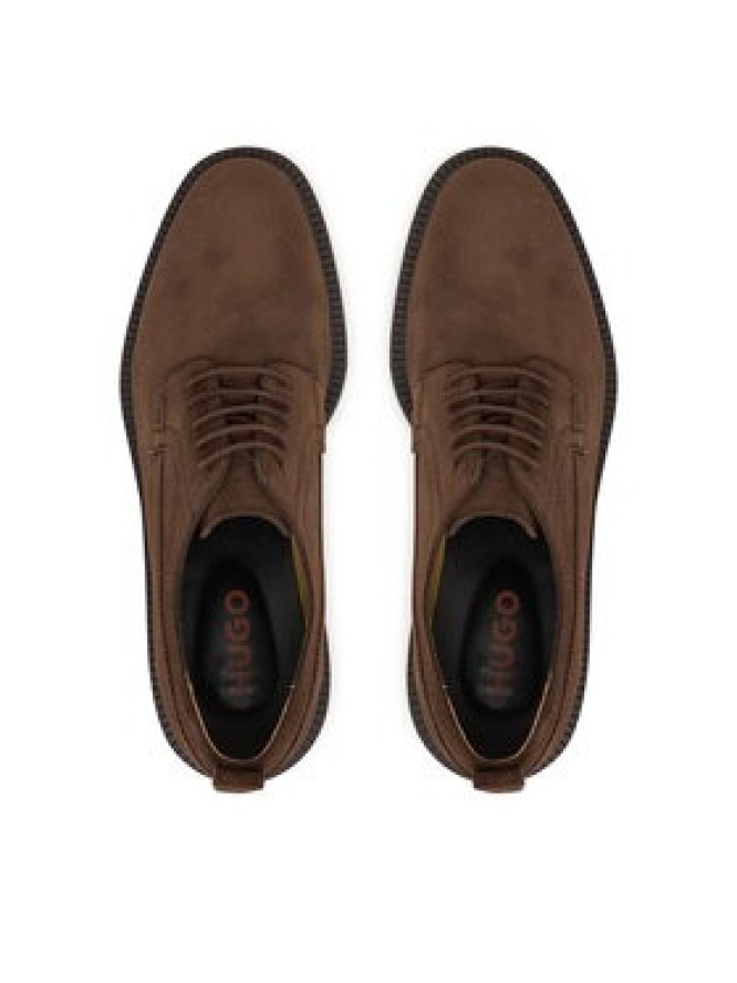 HUGO Półbuty Lysander Derb 50563372 Brązowy