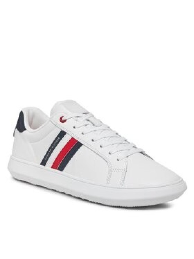Tommy Hilfiger Sneakersy Essential Leather Cupsole FM0FM04921 Biały