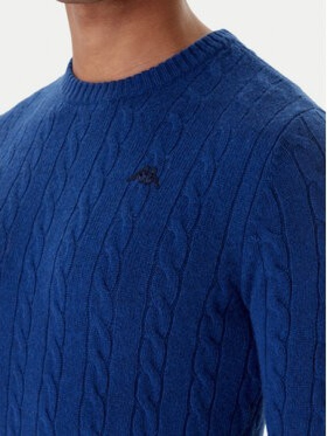 Robe di Kappa Sweter 63111DW Niebieski Regular Fit