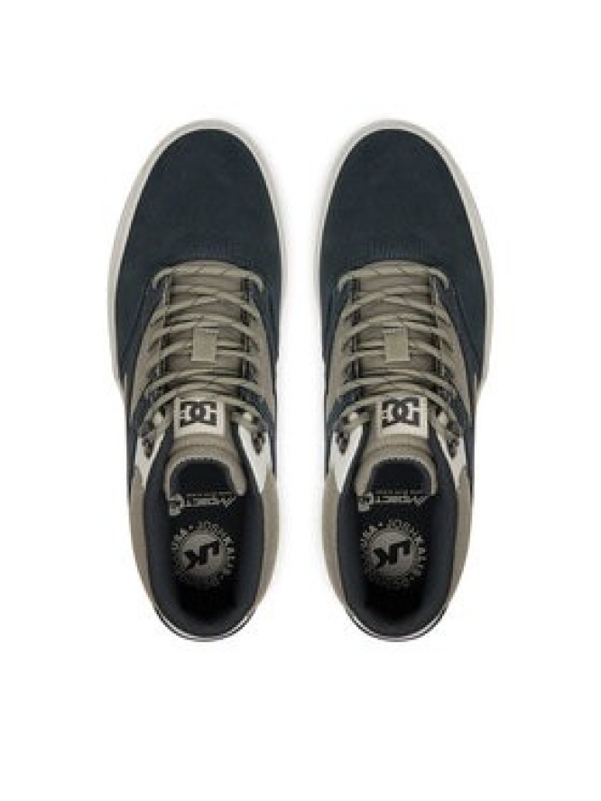 DC Shoes Sneakersy Kalis Vulc Mid Wnt ADYS300744-ARO Brązowy