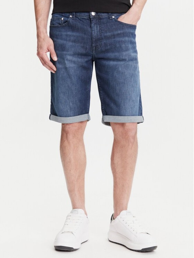 KARL LAGERFELD Szorty jeansowe 265820 552833 Granatowy Regular Fit