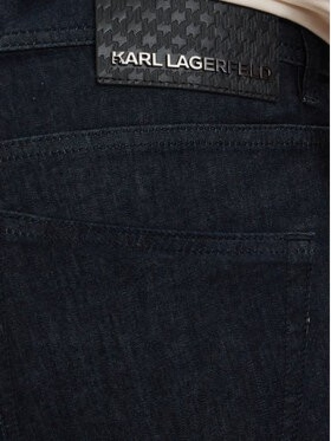 KARL LAGERFELD Jeansy 265501 562839 Granatowy Skinny Fit