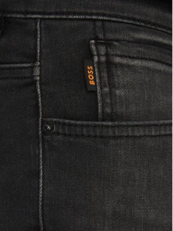 BOSS Jeansy Re Maine 50534691 Czarny Regular Fit