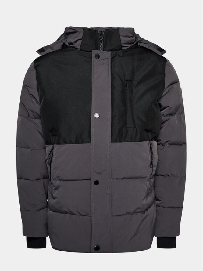 INDICODE Kurtka zimowa Titan 15-755 Szary Regular Fit