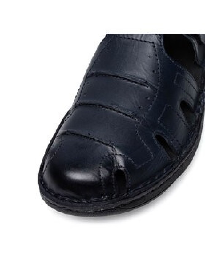 Go Soft Sandały ROMA-01 MI18 Granatowy