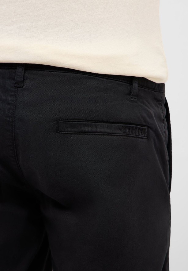 Męskie Szorty Mustang Style Brad Chino Shorts Black Beauty 1017473 4185