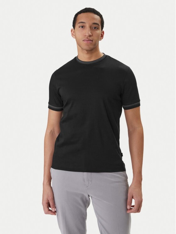 BOSS T-Shirt H-Tessler 202 50554536 Czarny Slim Fit