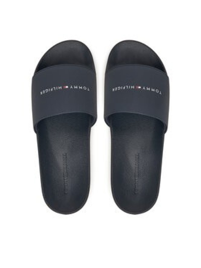Tommy Hilfiger Klapki Hilifger Nyc Pool Slide FM0FM05432 Granatowy