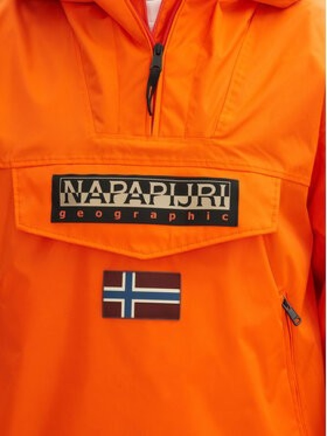 Napapijri Kurtka anorak Rainforest Next Sum NP0A4ILW Pomarańczowy Regular Fit