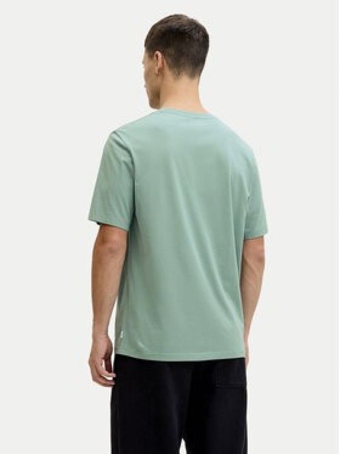 Jack & Jones T-Shirt Oragnic Basic 12156101 Zielony Regular Fit